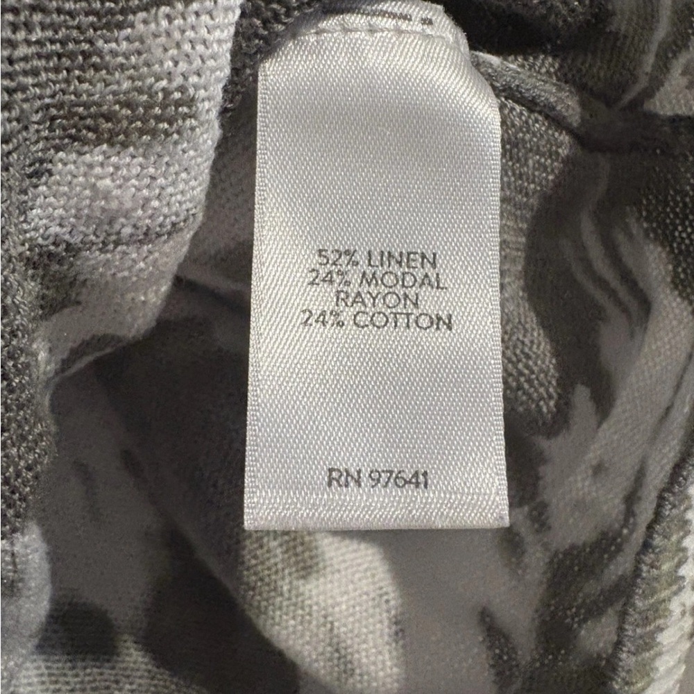 J. Jill White Green Leaf Sweater
Linen Rayon Cotton Blend
Cottagecore - Picture 6 of 9